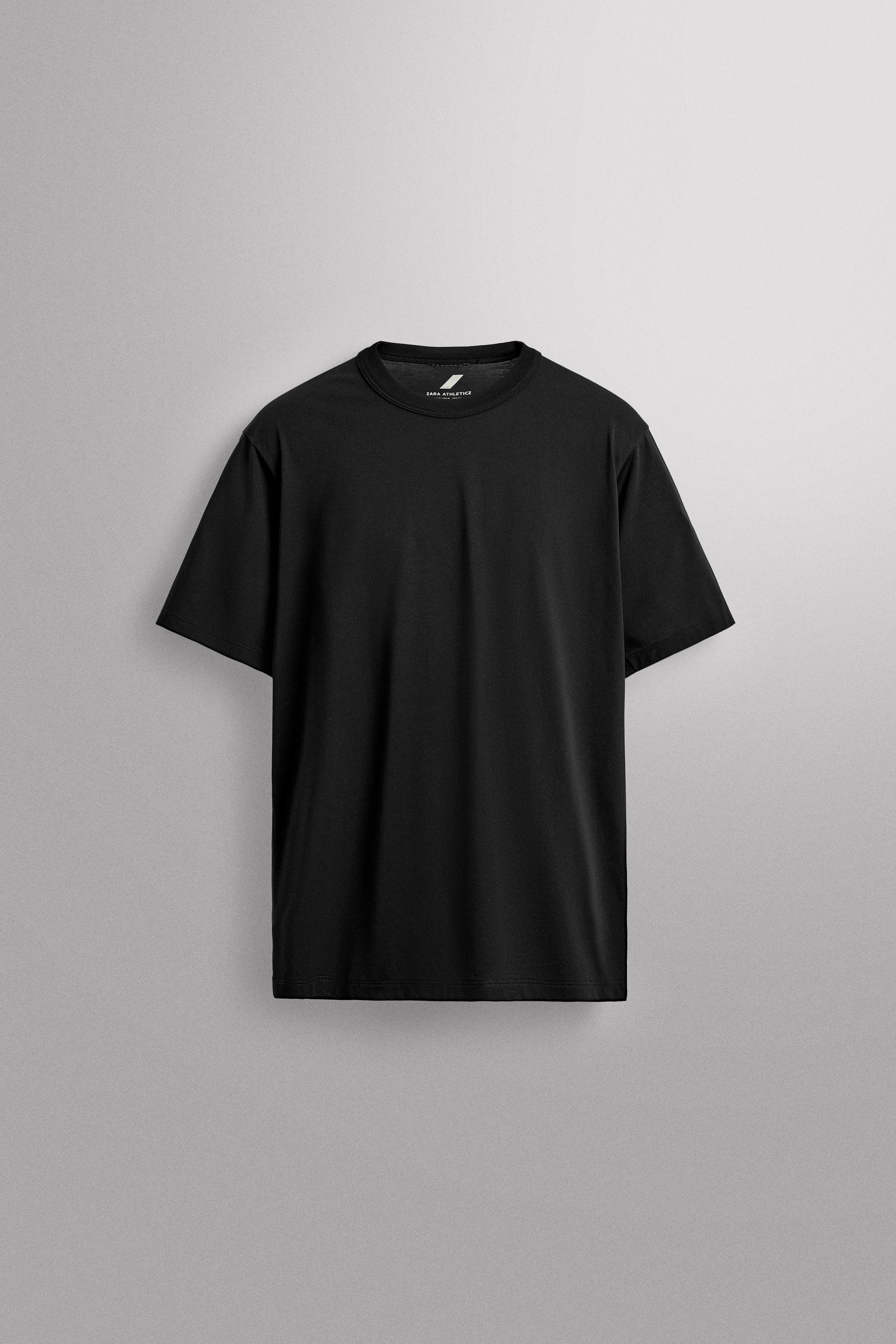 COTTON BLEND TECHNICAL T-SHIRT